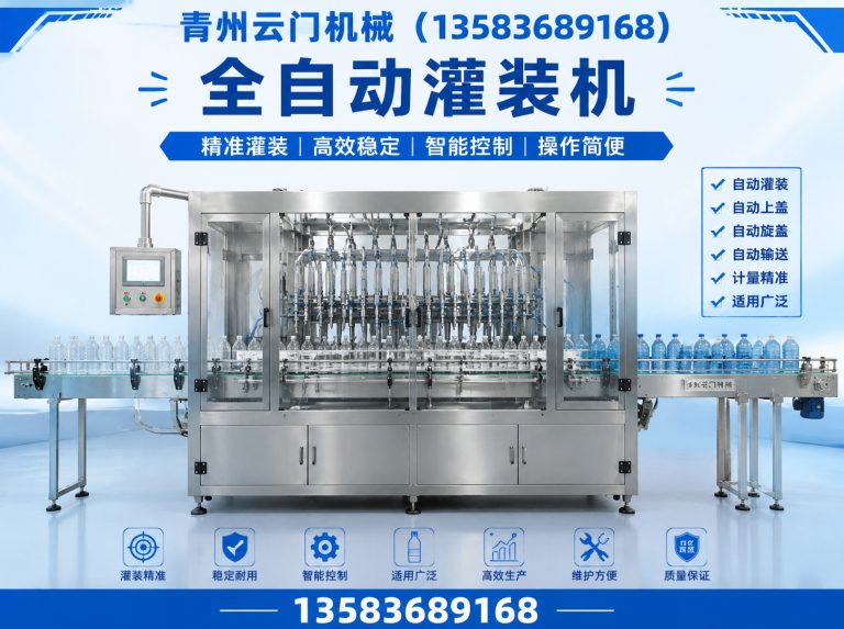山东白酒灌装机展示图